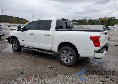 2018 Nissan Titan Sv из США, поврежденный, VIN 1N6AA1E54JN546653